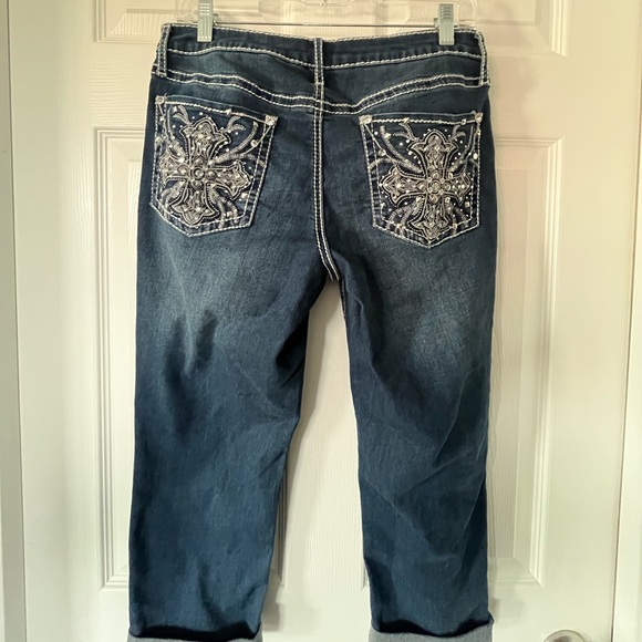 APT 9 Embellished Capris Size 10 - Picture 2 of 10